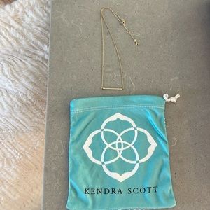 Kendra Scott Gold Bar Necklace